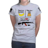 This Is NOT a Banana Clip Ladies T-shirt Style001