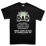 Bank Of Dad Men's T-shirt