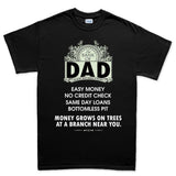 Bank Of Dad Men's T-shirt Style001