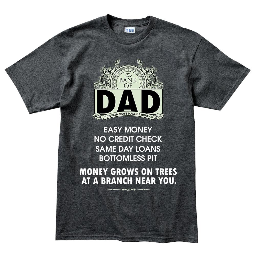 Bank Of Dad Men's T-shirt Style001
