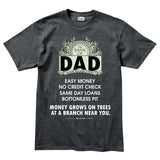 Bank Of Dad Men's T-shirt