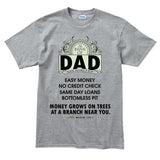 Bank Of Dad Men's T-shirt