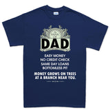 Bank Of Dad Men's T-shirt