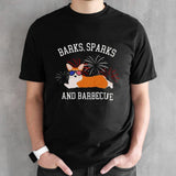 Barks Sparks And Barbecue Corgi 4th Of July shirt