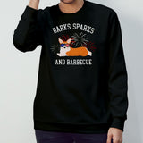 Barks Sparks And Barbecue Corgi 4th Of July shirt