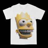 Bart Simpson "Big Face" Graphic Tee Style001