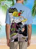 Batman Joker Surfing Summer 3D Hawaiian Shirt