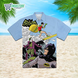 Batman Joker Surfing Summer 3D Hawaiian Shirt