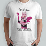 Batman Minecraft boobs just boobs shirts