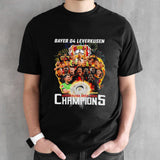 Bayer 04 Leverkusen 2024 Bundesliga Champions shirts