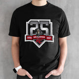 Bball 25th Anniversary Sacramento River Cats Seasons 2000 2024 T-shirt