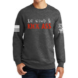 Be Kind and Kick Ass Sweatshirt Style001