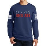 Be Kind and Kick Ass Sweatshirt Style001