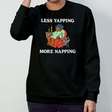 Bear less yapping more napping shirts