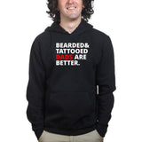 Bearded and Tattooed Dad Are Better Hoodie Style001