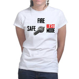 Beast Mode Select Fire Ladies T-shirt Style001