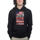 Beauty Comes In All Shapes And Sizes (Rifles) Hoodie Style001