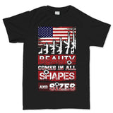 Beauty Comes In All Shapes And Sizes (Rifles) Men's T-shirt Style001