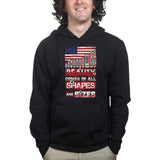 Beauty Comes In All Shapes and Sizes Bullets Mens Hoodie Style001
