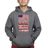 Beauty Comes In All Shapes and Sizes Bullets Mens Hoodie Style001