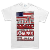 Beauty Comes In All Shapes and Sizes Bullets Mens T-shirt Style001