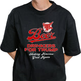 Beer Drinkers For Trump Making America Great Again Shirt
