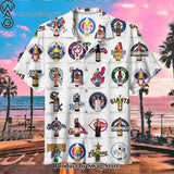 Beer Surfer Style Hawaiian Shirt