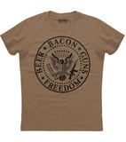 Beer Bacon Guns and Freedom T-Shirt (O)