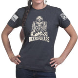 Beers & Gears Ladies T-shirt Style001