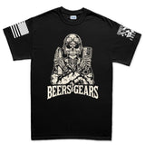 Beers & Gears Men's T-shirt Style001
