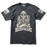 Beers & Gears Men's T-shirt Style001