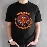 Believe in a God with giant balls the flying spaghetti monster shirts