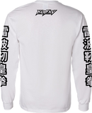 THE KING OF FIGHTERS - 'Benimaru' Long Sleeve Shirt - White
