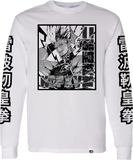 THE KING OF FIGHTERS - 'Benimaru' Long Sleeve Shirt - White