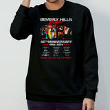 Beverly Hills Cop 40th Anniversary 1984 2024 signatures Thank You For The Memories T Shirts
