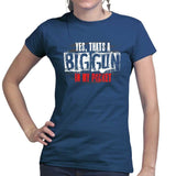 Ladies Big Gun in My Pocket T-shirt Style001