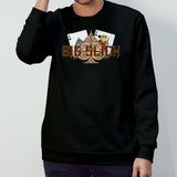 Big slick ace of spade king of spades poker shirts