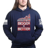 Bigger is Better Hoodie Style001