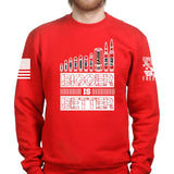 Bigger is Better Sweatshirt Style001