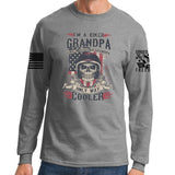 Biker Grandpa Long Sleeve T-shirt Style001