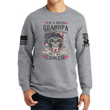 Biker Grandpa Sweatshirt Style001