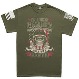 Biker Grandpa Men's T-shirt Style001