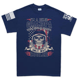 Biker Grandpa Men's T-shirt Style001