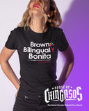 Premium Brown Bilingual Y Bonita T-shirt