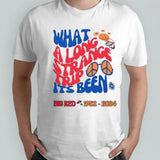 Bill Walton What A Long Strange Trip Itâ€™s Been Big Red 1952-2024 Shirt