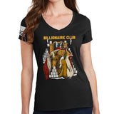 Billionaire Club Ladies V-Neck T-shirt Style001