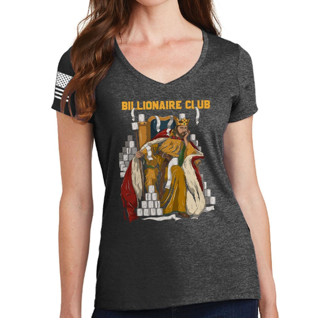 Billionaire Club Ladies V-Neck T-shirt Style001