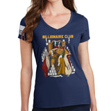 Billionaire Club Ladies V-Neck T-shirt Style001