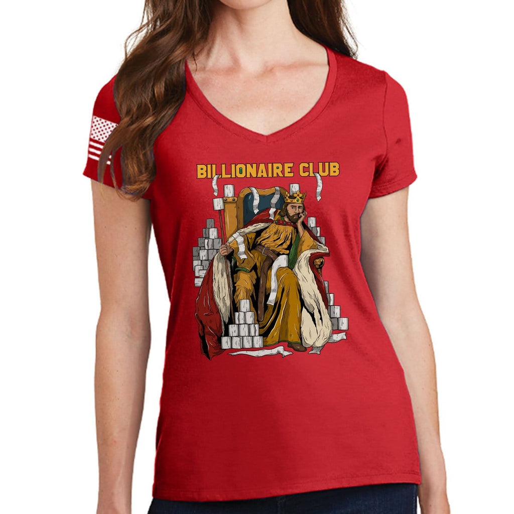 Billionaire Club Ladies V-Neck T-shirt Style001