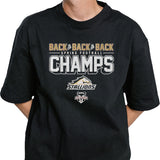 Birmingham Stallions 2024 Back-to-back-to-back Spring Football Champs shirt